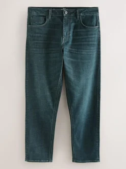 Next Denim Dark Blue Regular Tapered Fit Motionflex Jeans Online