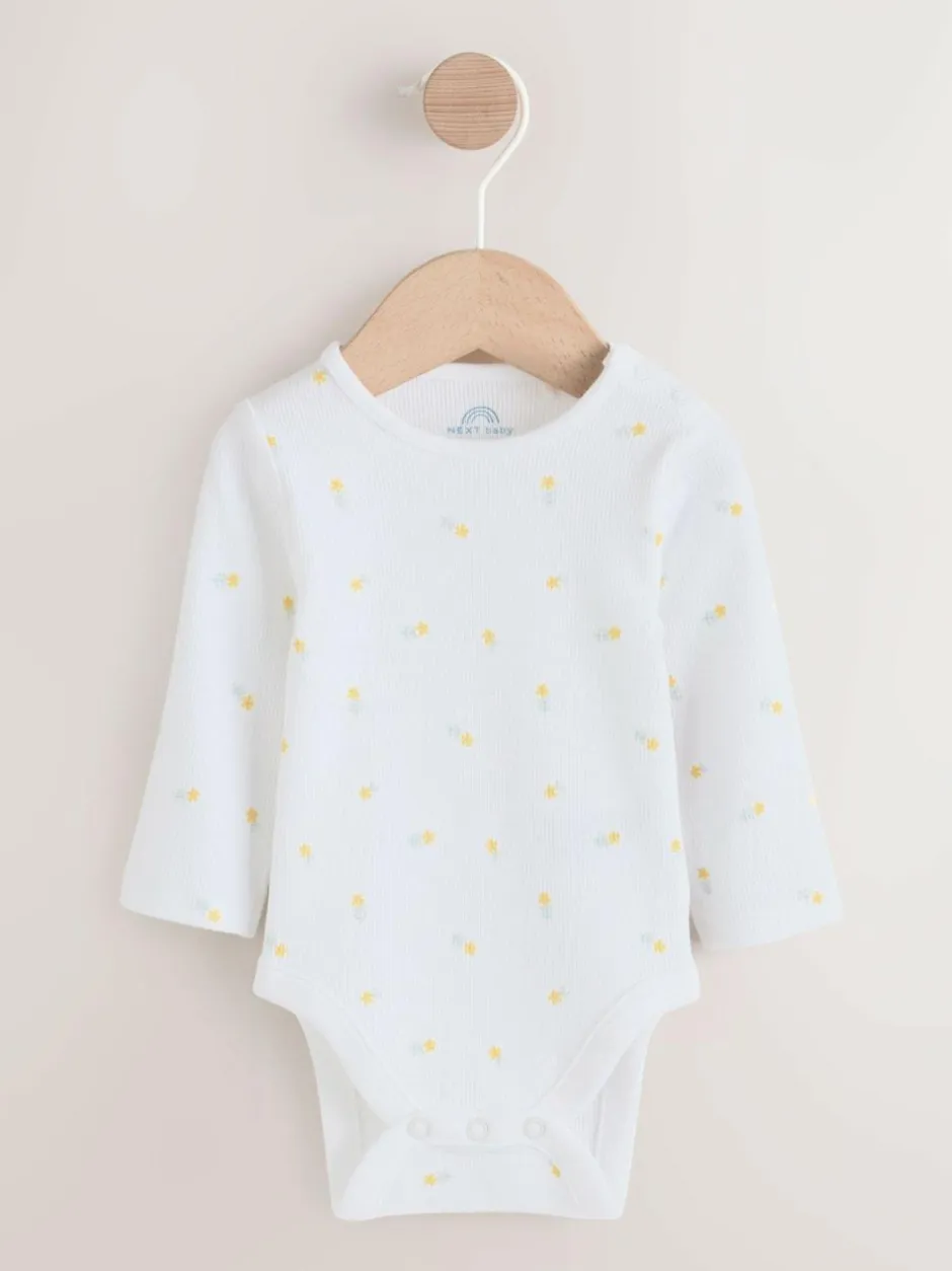 Next Dungarees and Long Sleeve Bodysuit Set 2 Piece (0mths-3yrs) Denim New