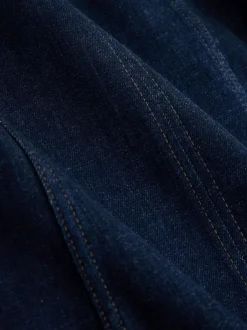 Next Denim Rinse Full Seamed Midi Skirt Sale
