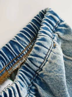 Next Pull On Barrel Jeans (3-16yrs) Denim Tint Best