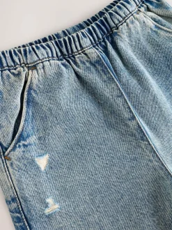 Next Pull On Barrel Jeans (3-16yrs) Denim Tint Best