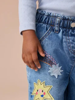 Next Denim Unicorn Embellished Jeans (3mths-7yrs) Hot