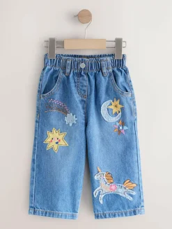 Next Denim Unicorn Embellished Jeans (3mths-7yrs) Hot