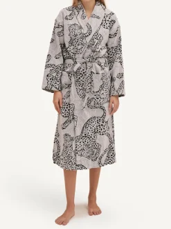Desmond & Dempsey Jag Cream Towel Robe Online