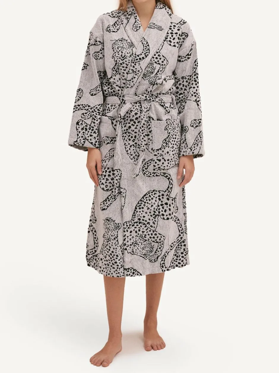 Desmond & Dempsey Jag Cream Towel Robe Online