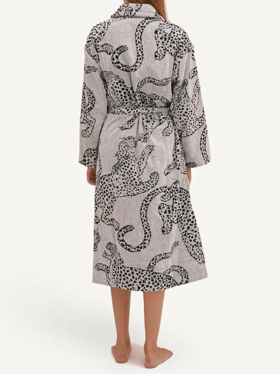 Desmond & Dempsey Jag Cream Towel Robe Online
