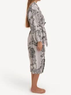 Desmond & Dempsey Jag Cream Towel Robe Online