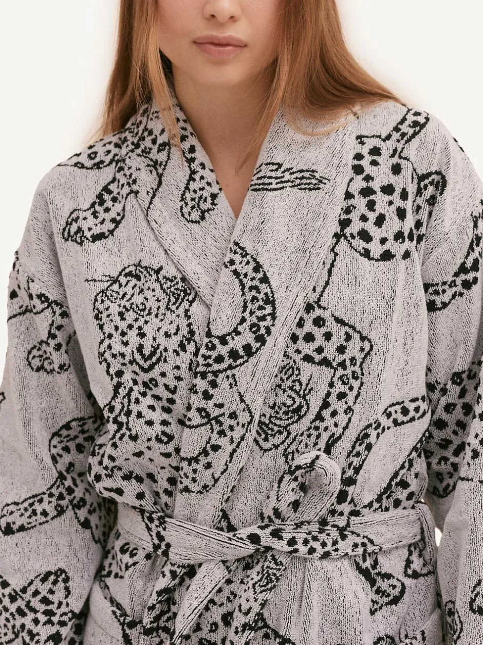 Desmond & Dempsey Jag Cream Towel Robe Online