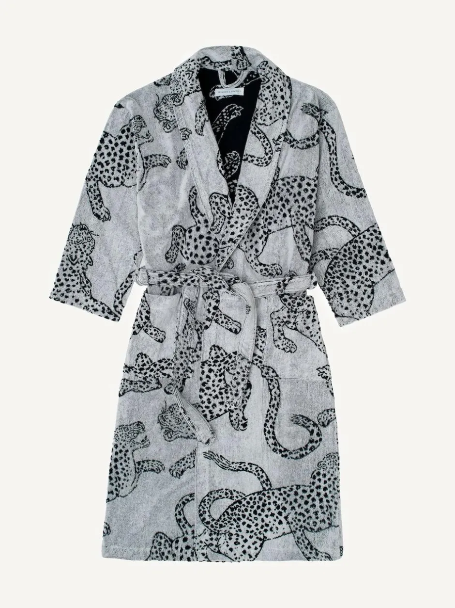 Desmond & Dempsey Jag Cream Towel Robe Online