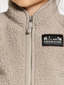 Didriksons Gibbs Kids Fleece Brown New