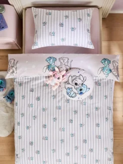 Next Disney Lilo and Stitch Supersoft 100% Brushed Cotton Duvet Cover and Pillowcase Set Clearance