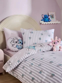 Next Disney Lilo and Stitch Supersoft 100% Brushed Cotton Duvet Cover and Pillowcase Set Clearance