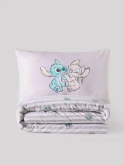 Next Disney Lilo and Stitch Supersoft 100% Brushed Cotton Duvet Cover and Pillowcase Set Clearance