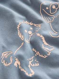 Next Dog Graphic Oversized T-Shirts 4 Pack (3-16yrs)