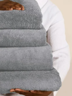 Next Luxury Spa Collection Luxe Towel Dove Grey Online
