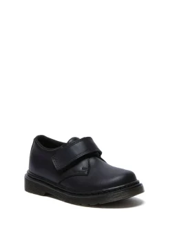 Dr. Martens Black 1461 Kamron Ii Mono Softy Shoes New