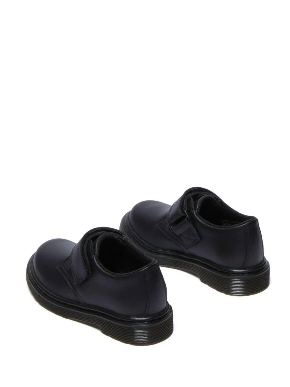Dr. Martens Black 1461 Kamron Ii Mono Softy Shoes New