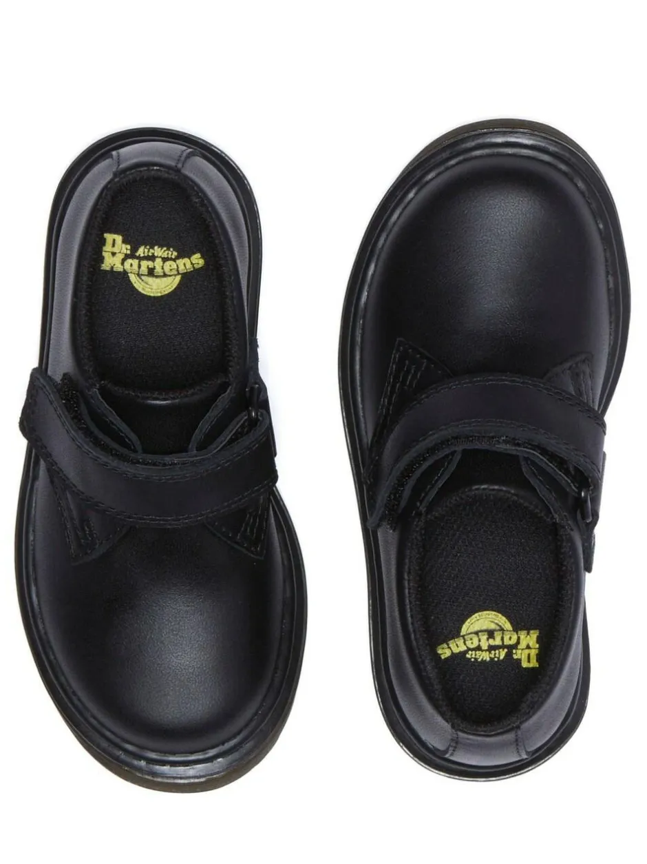 Dr. Martens Black 1461 Kamron Ii Mono Softy Shoes New
