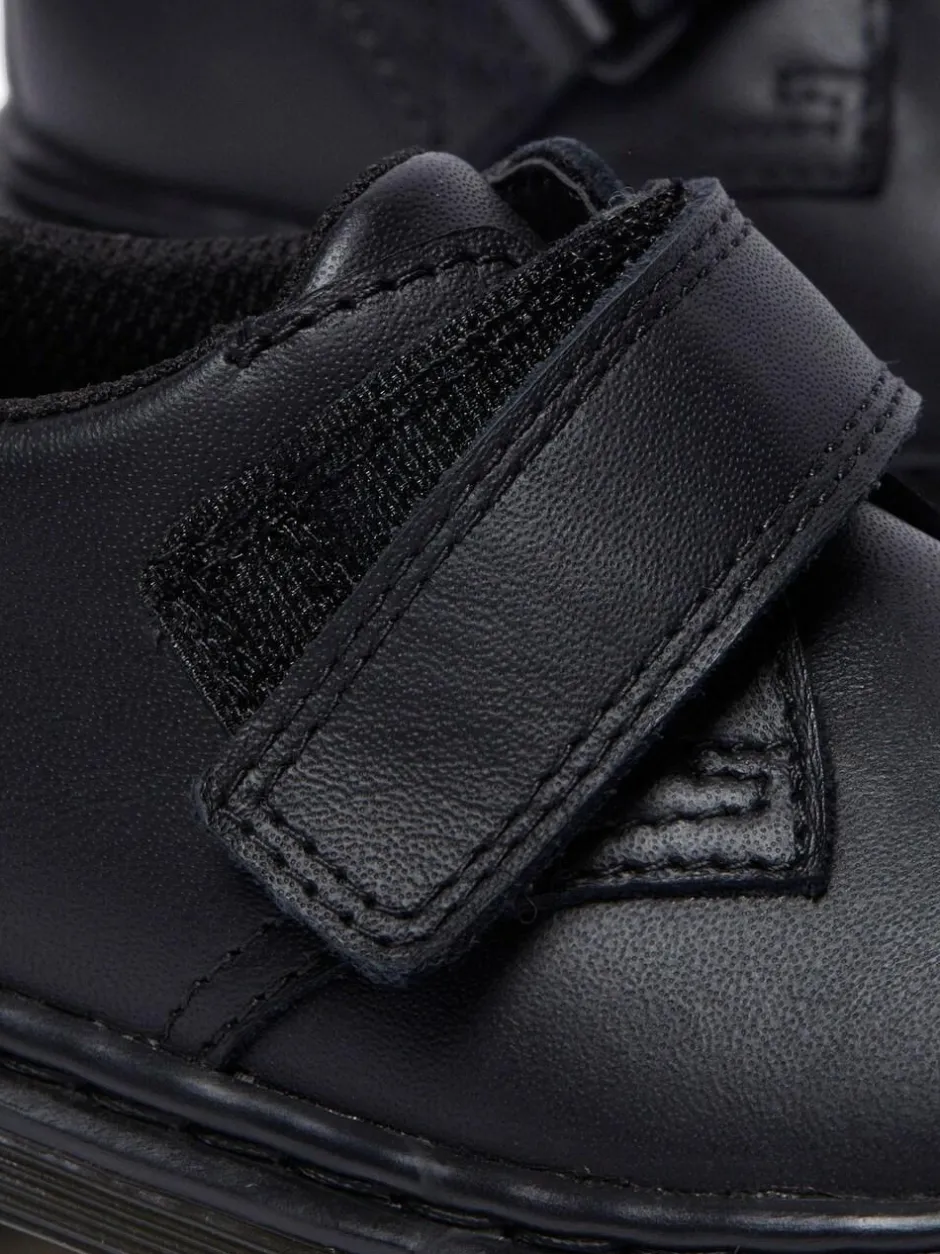 Dr. Martens Black 1461 Kamron Ii Mono Softy Shoes New