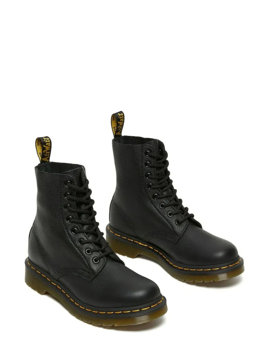Dr. Martens Black 1460 Pascal Virginia Lace-Up Leather Boots Sale