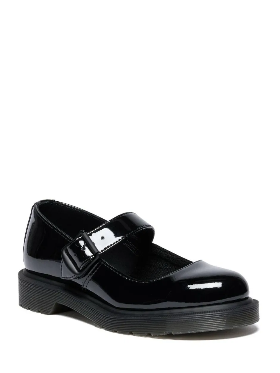 Dr. Martens Black Mariel II Mary Jane Patent Shoes