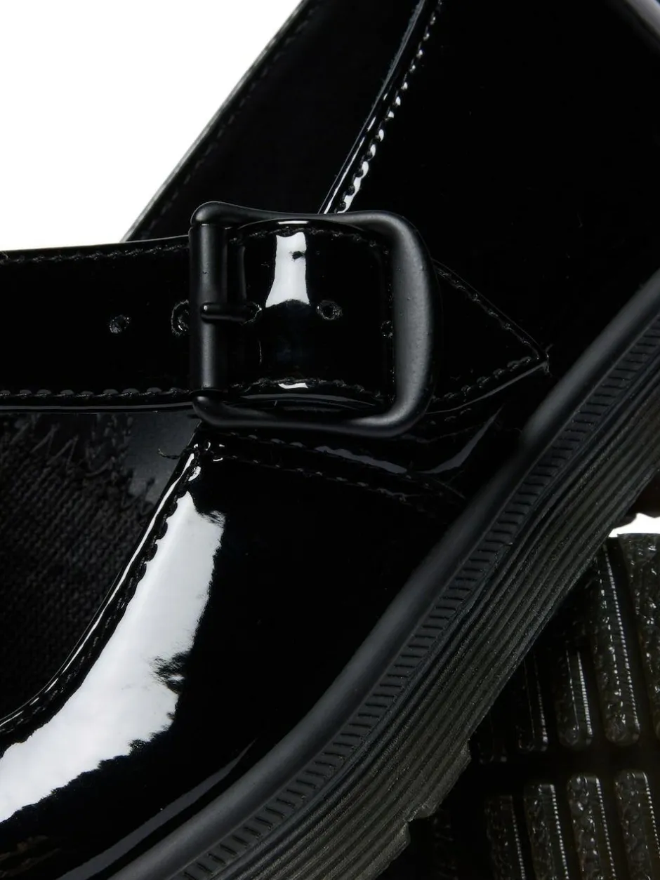 Dr. Martens Black Mariel II Mary Jane Patent Shoes
