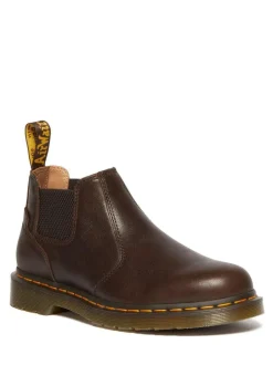 Dr. Martens Brown 2976 Lo Kelp Chelsea Leather Boots Online