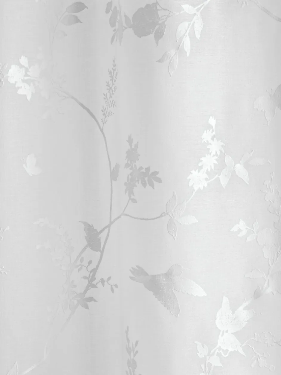 Dreams & Drapes White Darnley Voile Panel Discount