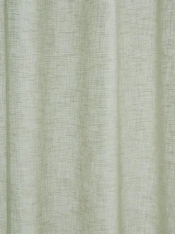 Drift Home Kayla Slot Top Voile Panel Green Sale