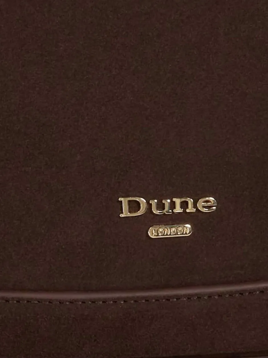 Dune London Brown Direction Small Smart Scoop Shoulder Bag Outlet