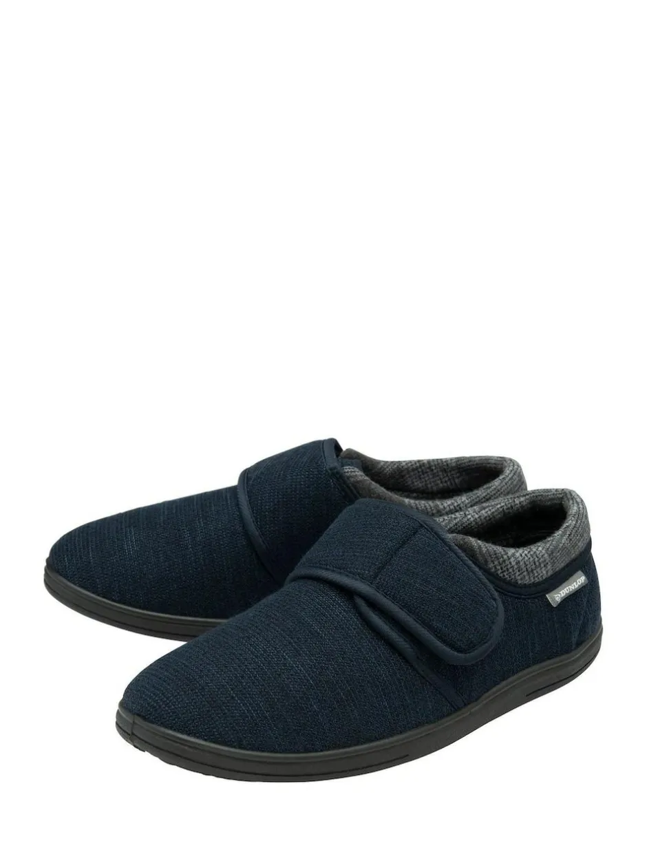 Dunlop Blue Touch Fasten Full Slippers Discount