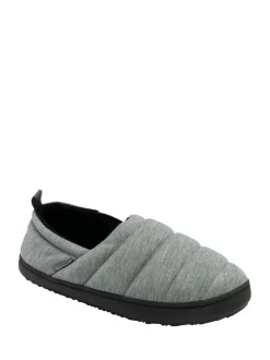 Dunlop Nylon Full Slippers Grey Sale