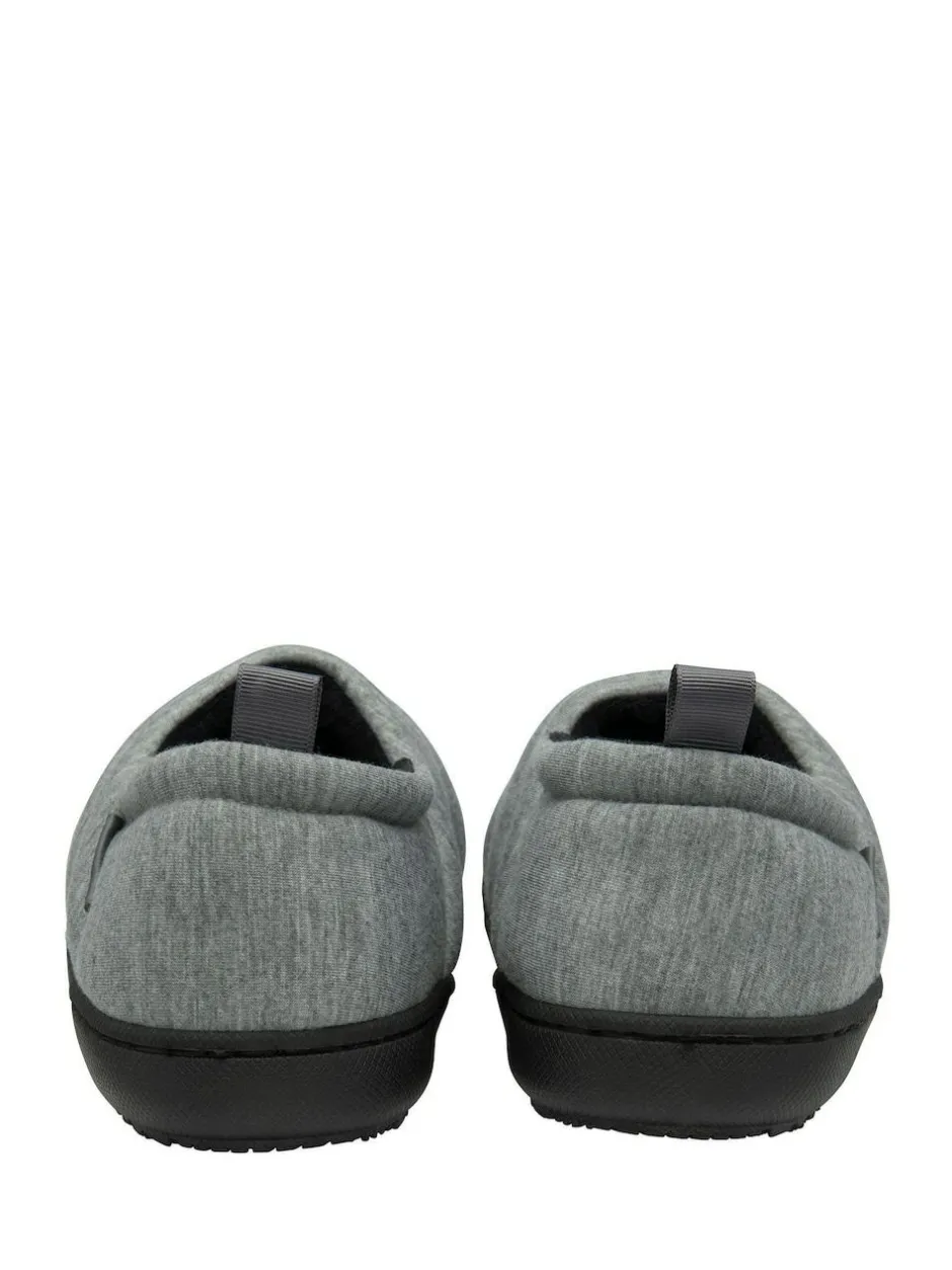 Dunlop Nylon Full Slippers Grey Sale