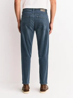 Next Dusky Blue Regular Tapered Fit Motionflex Jeans New