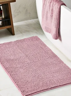 Next Dusky Pink Bobble X-Large Bath Mat Hot