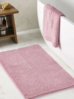 Next Dusky Pink Bobble X-Large Bath Mat Hot