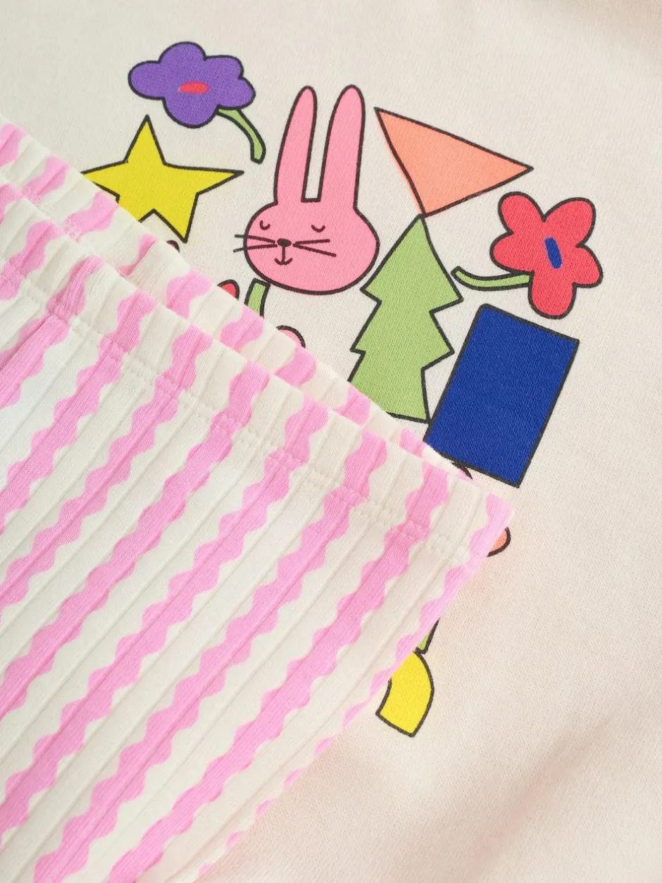 Next Baby Sweatshirt and Leggings 2 Piece Set (0mths-2yrs) Ecru Discount