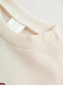 Next Baby Sweatshirt and Leggings 2 Piece Set (0mths-2yrs) Ecru Discount