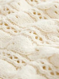 Next Ecru Cable Cardigan (3mths-7yrs) Discount