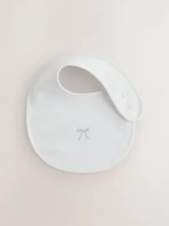 Next Ecru Fairy Mouse Baby Bibs 3 Pack Discount