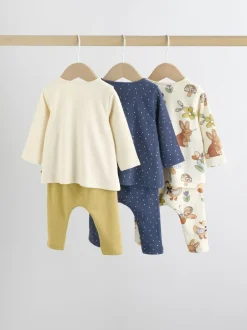 Next Ecru Long Sleeve Top And Leggings Set 6 Piece (0mths-3yrs) Best
