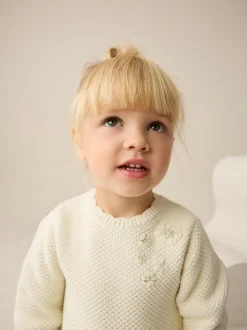 Next Ecru Occasion Dress (3mths-10yrs) Hot