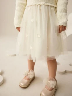 Next Ecru Occasion Dress (3mths-10yrs) Hot