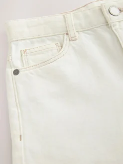Next Regular Fit Authentic Denim Jeans (3-16yrs) Ecru Clearance