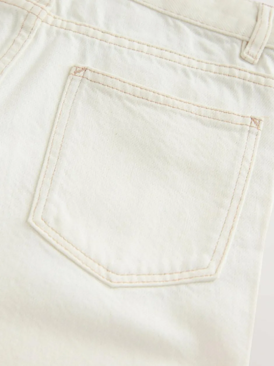 Next Regular Fit Authentic Denim Jeans (3-16yrs) Ecru Clearance