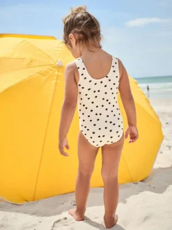 Next Swimsuit (3mths-10yrs) Ecru Spot Rainbow Best