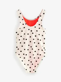 Next Swimsuit (3mths-10yrs) Ecru Spot Rainbow Best