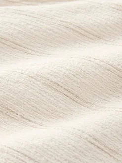 Next Ecru Textured Stripe Elasticated Waist Shorts Discount
