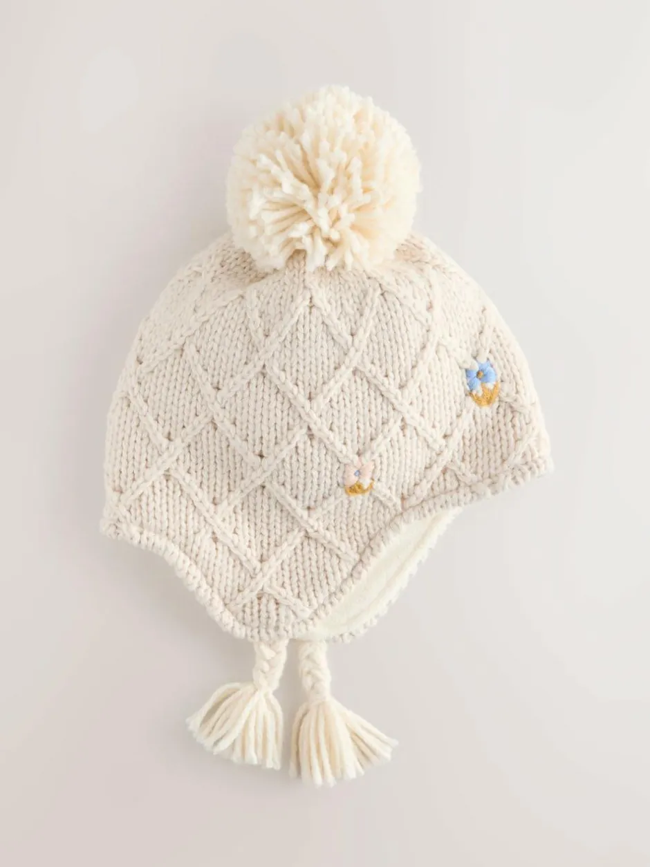 Next Ecru Trapper Hat (3mths-13yrs) Outlet