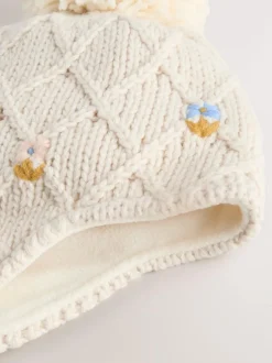 Next Ecru Trapper Hat (3mths-13yrs) Outlet
